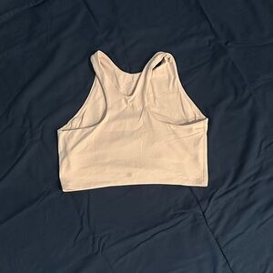 Athleta Light Beige Sleeveless Top
